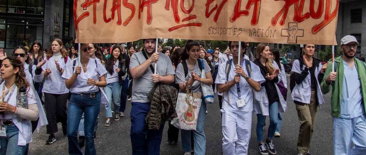 Marcha Federal por la Salud: reclaman declarar la Emergencia Sanitaria en la provincia de Buenos Aires