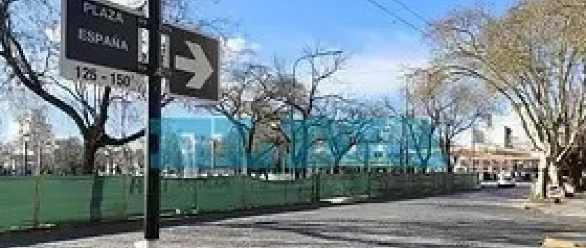 Plaza España: habrá cortes de tránsito durante un mes por obras de pavimentación en La Plata