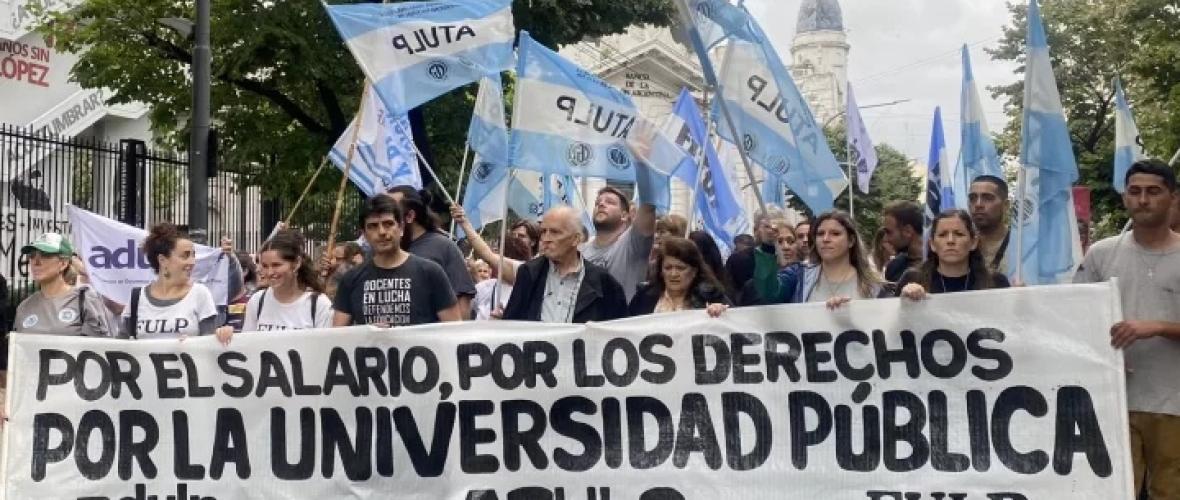 Paro de 72 horas en la UNLP: qué días será y cuál es la condición para suspenderlo