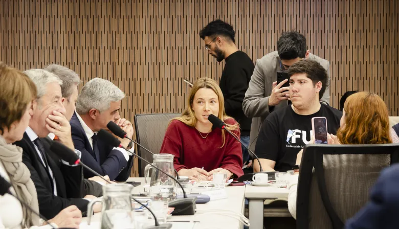 La secretaria general de Franja Morada Nacional criticó el atraso en el debate por la Ley de Financiamiento Universitario