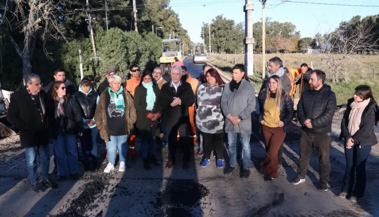 Alak recorrió obras en Arana y encabezó la conformación de su Junta Comunal