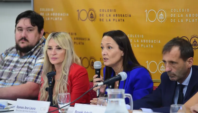 El Colegio de la Abogacía de La Plata presentó a las nuevas autoridades del área académica