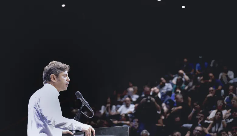 Kicillof: llamó a construir una alternativa para “terminar con el ciclo de Milei”