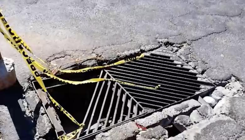 Robo de bocas de tormenta en La Plata: crece la preocupación vecinal por riesgos de accidentes