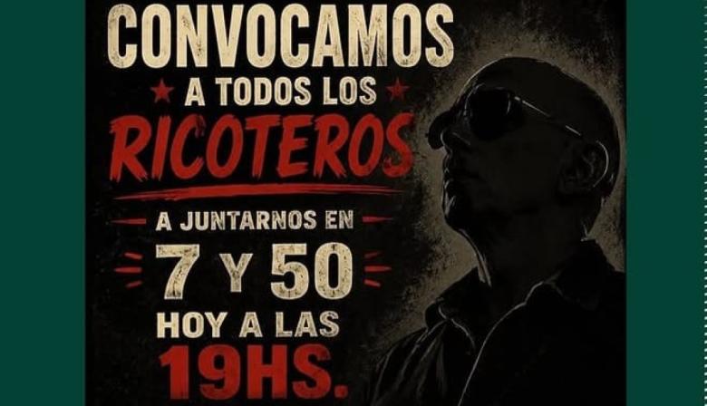 Despedida del Indio Solari en el centro de La Plata