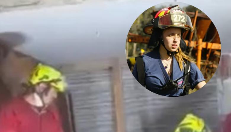 Micaela López Fariña, la bombera de El Peligro que completa intensas jornadas de rescate en Venezuela
