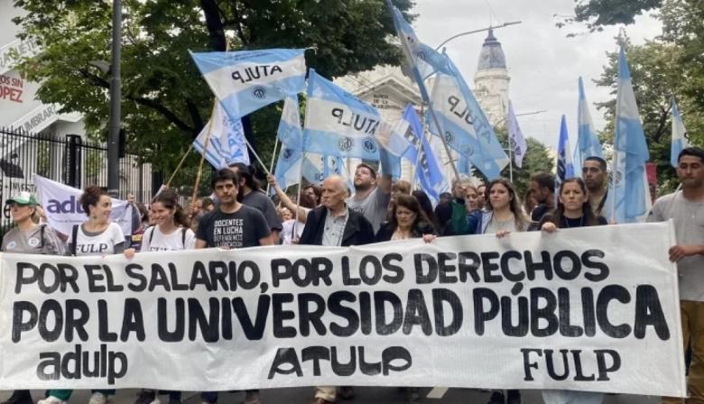Paro de 72 horas en la UNLP: qué días será y cuál es la condición para suspenderlo