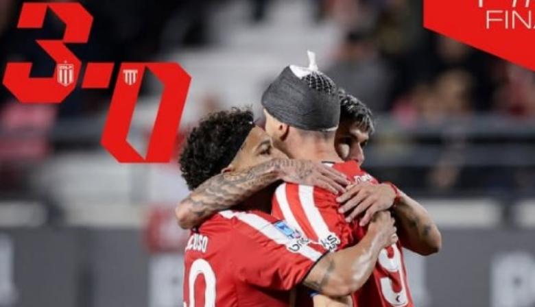 Estudiantes goleó 3-0 a Gimnasia de Mendoza y volvió a meterse en la pelea