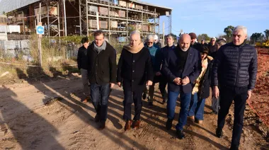 Obra en La Plata: Alak y Katopodis recorrieron la planta que mejorará el agua para más de 850 mil personas