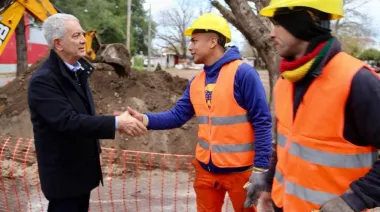 Alak inició un plan de obras en Ringuelet con asfalto, hidráulica e iluminación
