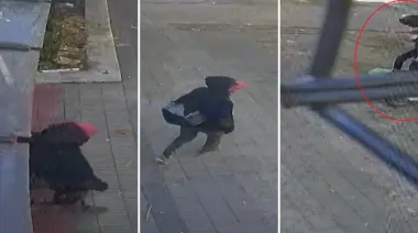 Robaron una moto en La Plata, el ladrón fue filmado y la familia pide ayuda para recuperarla