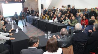 Alak encabezó la Junta Comunal del casco oeste y anunció nuevas obras para la zona