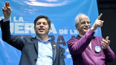 Kicillof encabeza un acto con la CGT en La Plata a días de las elecciones