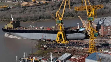 La Libertad Avanza impulsa un proyecto para privatizar el Astillero Río Santiago