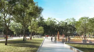 Para remodelar Plaza España en La Plata: qué obras se harán