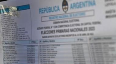 Dónde voto: consultá el padrón electoral definitivo para las elecciones de este domingo 26