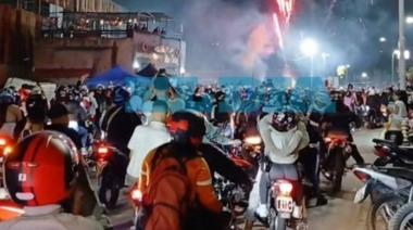 Nueva caravana de motos causó descontrol, ruidos molestos y reclamos de controles en La Plata