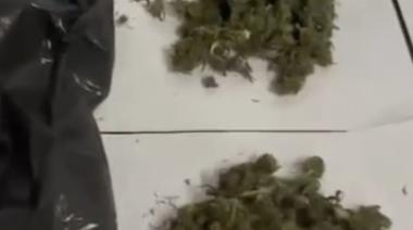 La Plata: demoraron a dos adolescentes tras encontrar 200 gramos de marihuana en una mochila