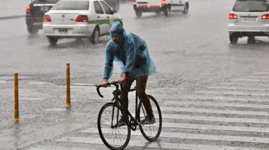 Clima en La Plata hoy: lluvia segura, viento fuerte y máxima de 20 grados