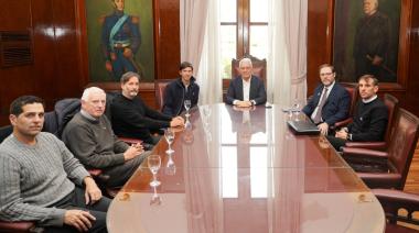 Julio Alak se reunió con el Tribunal de Cuentas para analizar la rendición y observaciones de gestión