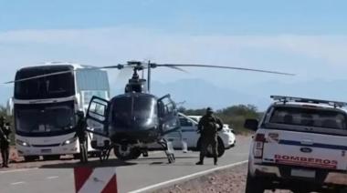 Murieron siete personas en San Juan tras la caída de un helicóptero de una empresa de La Plata