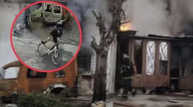Detuvieron al sospechoso del doble crimen del incendio fatal en La Plata: quién es el acusado