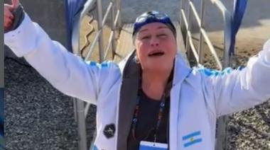Tiene 73 años, aprendió a nadar de grande y volvió de El Calafate con cinco medallas de oro