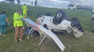 Quiénes eran los dos platenses que murieron tras el vuelco fatal en la Ruta 2
