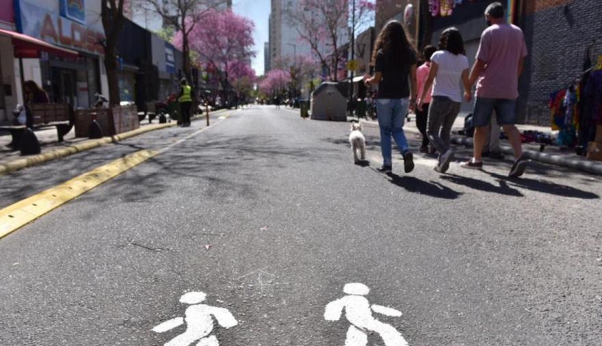 Proponen peatonalizar calles comerciales los sábados en La Plata para reactivar ventas
