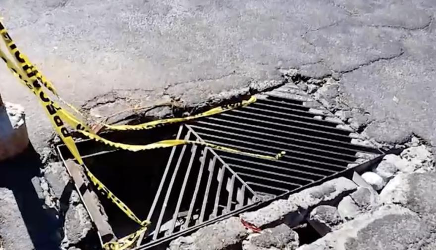 Robo de bocas de tormenta en La Plata: crece la preocupación vecinal por riesgos de accidentes