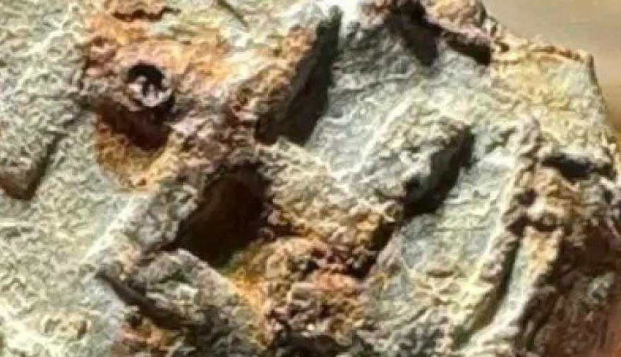 Misterio en La Plata por una cruz esvástica enterrada: investigan el origen del hallazgo