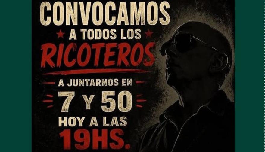 Despedida del Indio Solari en el centro de La Plata