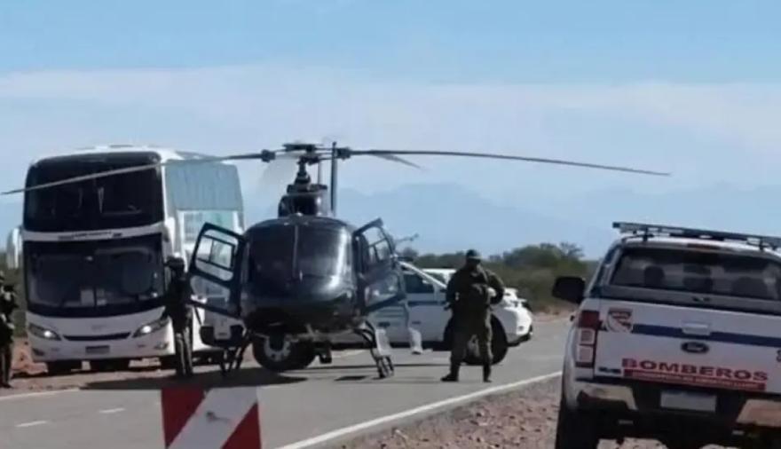 Murieron siete personas en San Juan tras la caída de un helicóptero de una empresa de La Plata
