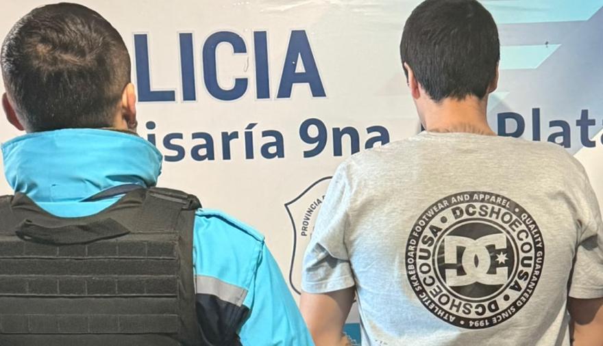 Detuvieron en La Plata a un hombre acusado de apuñalar a su pareja durante una discusión