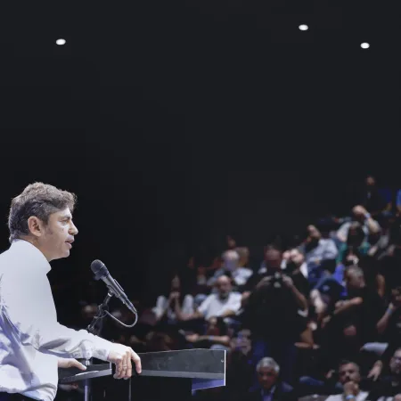 Kicillof: llamó a construir una alternativa para “terminar con el ciclo de Milei”